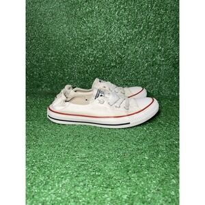Converse Womens Size 9 CT All Star Shoreline White Classic Casual Shoes Sneakers